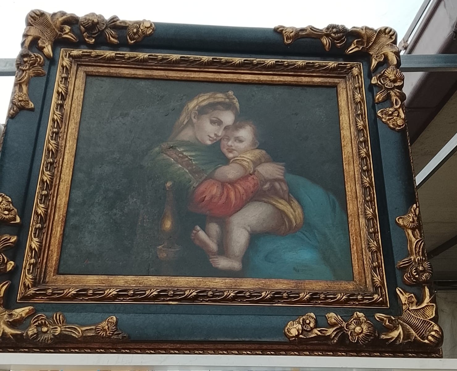 madonna-col-bambino-riproduzione-d’arte-rinascimentale